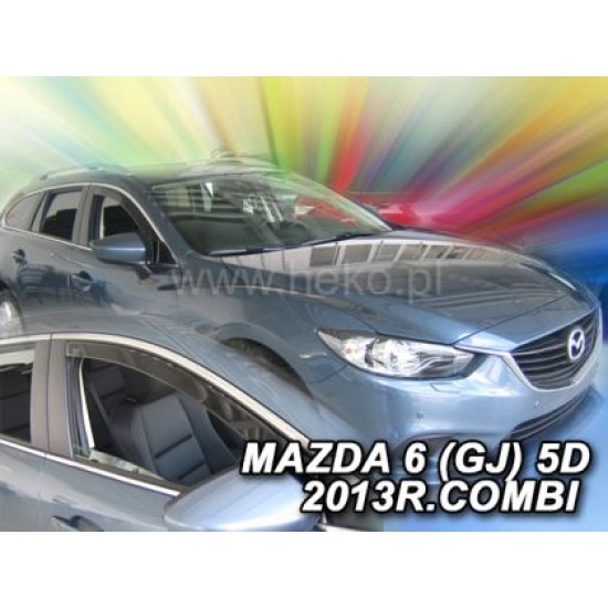 Ανεμοθραύστες για Mazda 6 (2013+) 5 πορτο ,sedan, combi - 2 τμχ. εμπρός
