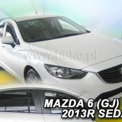 Ανεμοθραύστες για Mazda 6 (2013+) sedan - 4 τμχ. εμπρός και πίσω Ανεμοθραύστες για Mazda 6 (2013+) sedan - 4 τμχ. εμπρός και πίσω