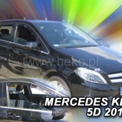 Ανεμοθραύστες για Mercedes B-Class W246 (2011+) 5 πορτο - 4 τμχ. εμπρός και πίσω Ανεμοθραύστες για Mercedes B-Class W246 (2011+) 5 πορτο - 4 τμχ. εμπρός και πίσω