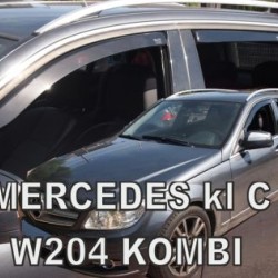 Ανεμοθραύστες για Mercedes C-Class W204 (2007-2014) combi - 4 τμχ. εμπρός και πίσω