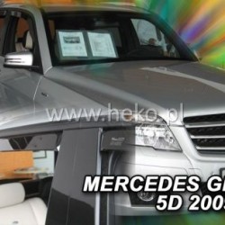 Ανεμοθραύστες για Mercedes GLK X204 (2008+) 5 πορτο - 4 τμχ. εμπρός και πίσω