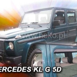 Ανεμοθραύστες για Mercedes G-Class W463 (1990-2018) 5 πορτο - 4 τμχ. εμπρός και πίσω