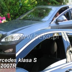 Ανεμοθραύστες για Mercedes S-Class W221  (2005-2013) sedan - 2 τμχ. εμπρός