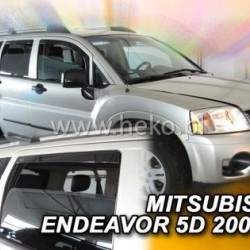 Ανεμοθραύστες για Mitsubishi Endeavor (2004+) 5 πορτο - 4 τμχ. εμπρός και πίσω