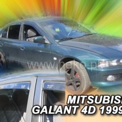 Ανεμοθραύστες για Mitsubishi Galant (1993-1997) sedan, combi - 4 τμχ. εμπρός και πίσω