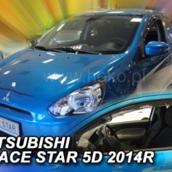 Ανεμοθραύστες για Mitsubishi Space Star (1998-2005) 5 πορτο - 2 τμχ. εμπρός Ανεμοθραύστες για Mitsubishi Space Star (1998-2005) 5 πορτο - 2 τμχ. εμπρός