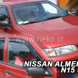 Ανεμοθραύστες για Nissan Almera (2000-2006) 4, 5 πορτο - 2 τμχ. εμπρός Ανεμοθραύστες για Nissan Almera (2000-2006) 4, 5 πορτο - 2 τμχ. εμπρός