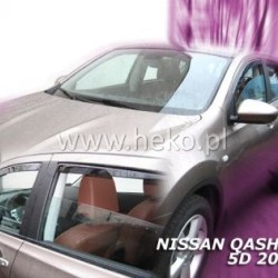 Ανεμοθραύστες για Nissan Qashqai (2007-2013) 5 πορτο - 4 τμχ. εμπρός και πίσω