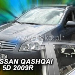 Ανεμοθραύστες για Nissan Qashqai (+2) (2008-2013) 5 πορτο - 4 τμχ. εμπρός και πίσω Ανεμοθραύστες για Nissan Qashqai (+2) (2008-2013) 5 πορτο - 4 τμχ. εμπρός και πίσω