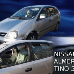Ανεμοθραύστες για Nissan Tino (2000-2006) 5 πορτο - 4 τμχ. εμπρός και πίσω