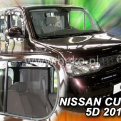 Ανεμοθραύστες για Nissan Cube (2010+) 5 πορτο - 4 τμχ. εμπρός και πίσω Ανεμοθραύστες για Nissan Cube (2010+) 5 πορτο - 4 τμχ. εμπρός και πίσω