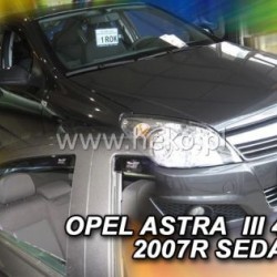 Ανεμοθραύστες για Opel Astra H (2004-2012) sedan - 4 τμχ. εμπρός και πίσω