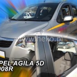 Ανεμοθραύστες για Opel Agila (2000-2008) 5 πορτο - 4 τμχ. εμπρός και πίσω Ανεμοθραύστες για Opel Agila (2000-2008) 5 πορτο - 4 τμχ. εμπρός και πίσω