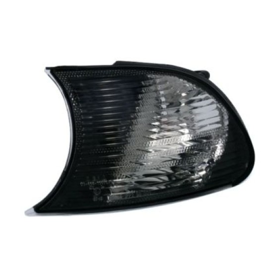 Φλας δίπλα στο φανάρι για BMW E46 coupe / cabrio (2001-2003) - φιμέ - σετ 2τμχ.