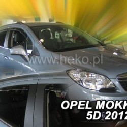 Ανεμοθραύστες για Opel Mokka (2012-2018) 5 πορτο - 4 τμχ εμπρός και πίσω