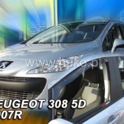 Ανεμοθραύστες για Peugeot 308 (2007-2013 ) 5 πορτο - 2 τμχ. εμπρός Ανεμοθραύστες για Peugeot 308 (2007-2013 ) 5 πορτο - 2 τμχ. εμπρός
