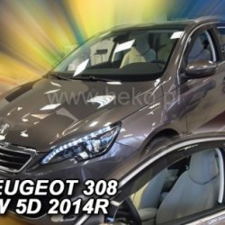 Ανεμοθραύστες για Peugeot 308 (2013+) 5 πορτο ,combi - 2 τμχ. εμπρός Ανεμοθραύστες για Peugeot 308 (2013+) 5 πορτο ,combi - 2 τμχ. εμπρός