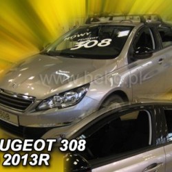 Ανεμοθραύστες για Peugeot 308 (2013+ ) 5 πορτο - 4 τμχ. εμπρός και πίσω Ανεμοθραύστες για Peugeot 308 (2013+ ) 5 πορτο - 4 τμχ. εμπρός και πίσω
