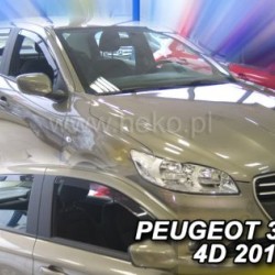 Ανεμοθραύστες για Peugeot 301 (2013+ ) sedan - 4 τμχ. εμπρός και πίσω