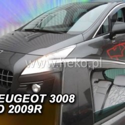 Ανεμοθραύστες για Peugeot 3008 (2009-2016) 4 τμχ. εμπρός και πίσω