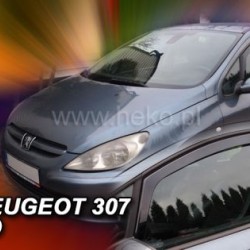 Ανεμοθραύστες για Peugeot 307 (2001+) 5 πορτο - 2 τμχ. εμπρός