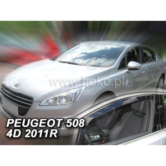 Ανεμοθραύστες για Peugeot 508 (2011+) sedan, combi - 2 τμχ. εμπρός