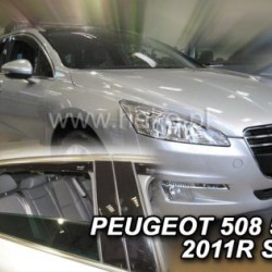 Ανεμοθραύστες για Peugeot 508 (2011+) combi - 4 τμχ. εμπρός και πίσω Ανεμοθραύστες για Peugeot 508 (2011+) combi - 4 τμχ. εμπρός και πίσω