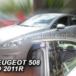 Ανεμοθραύστες για Peugeot 508 (2011+) sedan - 4 τμχ. εμπρός και πίσω Ανεμοθραύστες για Peugeot 508 (2011+) sedan - 4 τμχ. εμπρός και πίσω