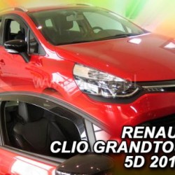 Ανεμοθραύστες για Renault Clio / Grandtour (2012+) 5 πορτο - 2 τμχ. εμπρός Ανεμοθραύστες για Renault Clio / Grandtour (2012+) 5 πορτο - 2 τμχ. εμπρός