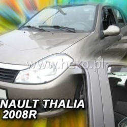 Ανεμοθραύστες για Renault Thalia (2008+) - 4 τμχ. εμπρός και πίσω