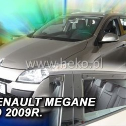 Ανεμοθραύστες για Renault Megane / Grandtour (2009-2016) - 4 τμχ εμπρός και πίσω