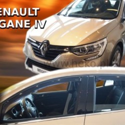 Ανεμοθραύστες για Renault Megane (2016+) 5 πορτο - 4 τμχ εμπρός και πίσω