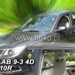 Ανεμοθραύστες για Saab 9-3 (2002-2012) sedan - 4 τμχ. εμπρός και πίσω
