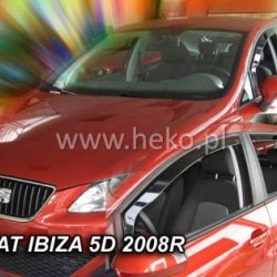 Ανεμοθραύστες για Seat Ibiza (2008-2017) 5 πορτο - 4 τμχ εμπρός και πίσω