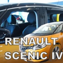 Ανεμοθραύστες για Renault Scenic (2017+) - 4 τμχ εμπρός και πίσω