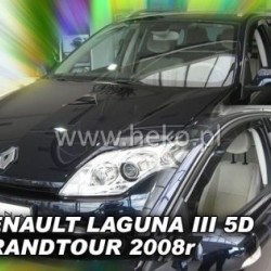 Ανεμοθραύστες για Renault Laguna /Grandtour (2008+) 5 πορτο - 4 τμχ εμπρός και πίσω Ανεμοθραύστες για Renault Laguna /Grandtour (2008+) 5 πορτο - 4 τμχ εμπρός και πίσω