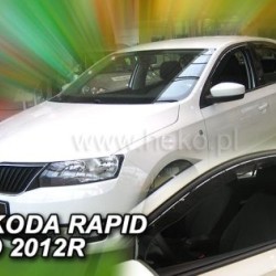 Ανεμοθραύστες για Skoda Rapid / Spaceback (2012+) - 2 τμχ εμπρός