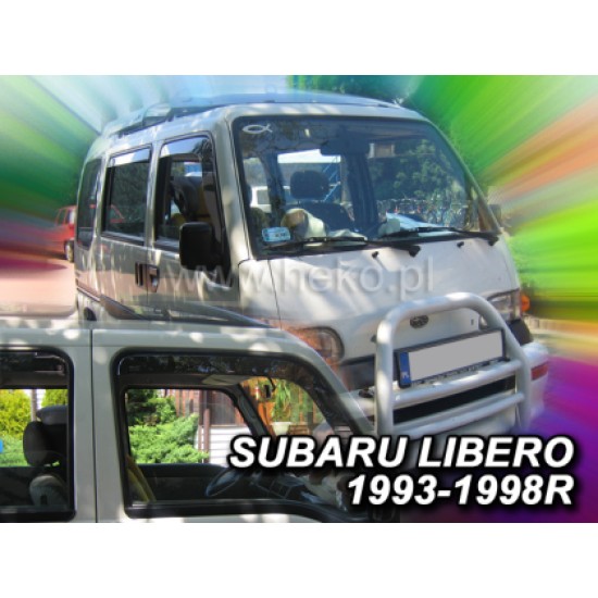 Ανεμοθραύστες για Subaru Libero (1993-1999) 4 πορτο - 2 τμχ εμπρός