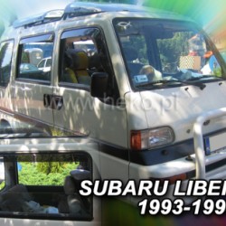 Ανεμοθραύστες για Subaru Libero (1993-1999) 4 πορτο - 4 τμχ εμπρός και πίσω Ανεμοθραύστες για Subaru Libero (1993-1999) 4 πορτο - 4 τμχ εμπρός και πίσω