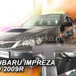 Ανεμοθραύστες για Subaru Impreza (2008+) 5 πορτο, sedan - 4 τμχ εμπρός και πίσω Ανεμοθραύστες για Subaru Impreza (2008+) 5 πορτο, sedan - 4 τμχ εμπρός και πίσω