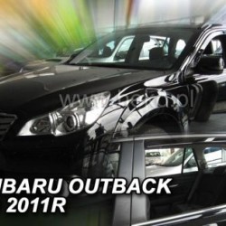 Ανεμοθραύστες για Subaru Outback (2009-2014) - 4 τμχ εμπρός και πίσω Ανεμοθραύστες για Subaru Outback (2009-2014) - 4 τμχ εμπρός και πίσω