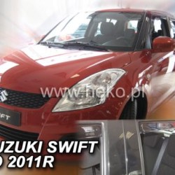 Ανεμοθραύστες για Suzuki Swift (2010-2017) 5 πορτο - 4 τμχ εμπρός και πίσω