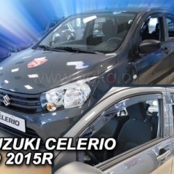 Ανεμοθραύστες για Suzuki Celerio (2015+)  5 πορτο - 4 τμχ εμπρός και πίσω