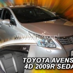 Ανεμοθραύστες για Toyota Avensis (2009+) sedan - 4 τμχ εμπρός και πίσω