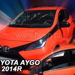 Ανεμοθραύστες για Toyota Aygo (2005-2014) 5 πορτο - 2 τμχ. εμπρός