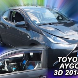 Ανεμοθραύστες για Toyota Corolla (1992-1997) 3 πορτο Ανεμοθραύστες για Toyota Corolla (1992-1997) 3 πορτο