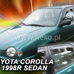Ανεμοθραύστες για Toyota Corolla (1997-2001) 4 πορτο  sedan - 4 τμχ εμπρός και πίσω Ανεμοθραύστες για Toyota Corolla (1997-2001) 4 πορτο  sedan - 4 τμχ εμπρός και πίσω