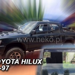 Ανεμοθραύστες για Toyota Hilux (1989-1997) 4 πορτο - 4 τμχ. εμπρός και πίσω Ανεμοθραύστες για Toyota Hilux (1989-1997) 4 πορτο - 4 τμχ. εμπρός και πίσω