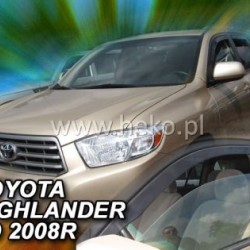 Ανεμοθραύστες για Toyota Highlander (USA) (2007+) - 2 τμχ εμπρός