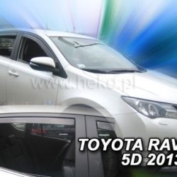 Ανεμοθραύστες για Toyota Rav4 (2012+) 5 πορτο - 4 τμχ. εμπρός και πίσω Ανεμοθραύστες για Toyota Rav4 (2012+) 5 πορτο - 4 τμχ. εμπρός και πίσω